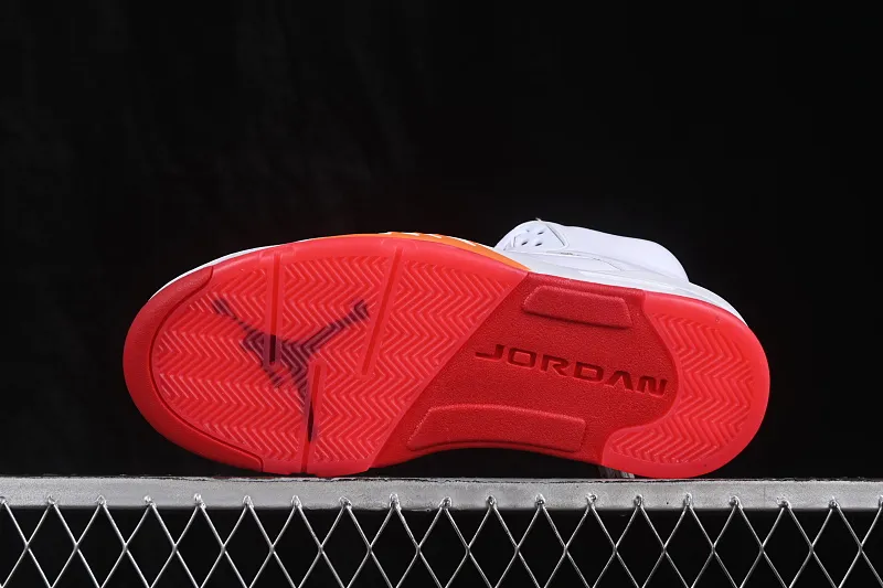 All categories Air Jordan Jordan series basketball shoes Air Jordan 5 Air Jordan 5 Retro "Sunset" AJ5 Joe 5 white orange red IV5678-102